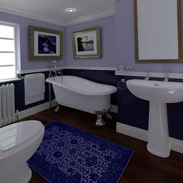Contemporary Bathroom Remodel in BonitaSprings, Florida
