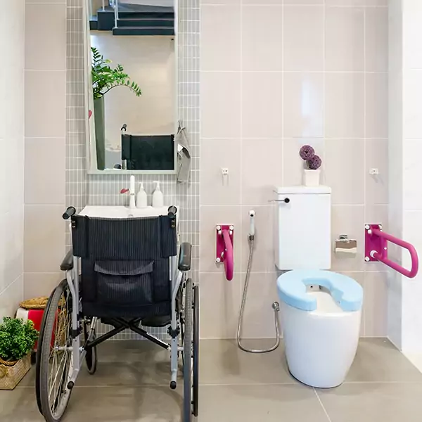 Handicap Bathroom Remodel in BonitaSprings, Florida