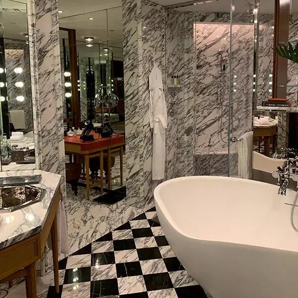 Luxury bathroom remodel in BonitaSprings, Florida