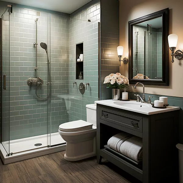 One day bathroom remodel in BonitaSprings, Florida