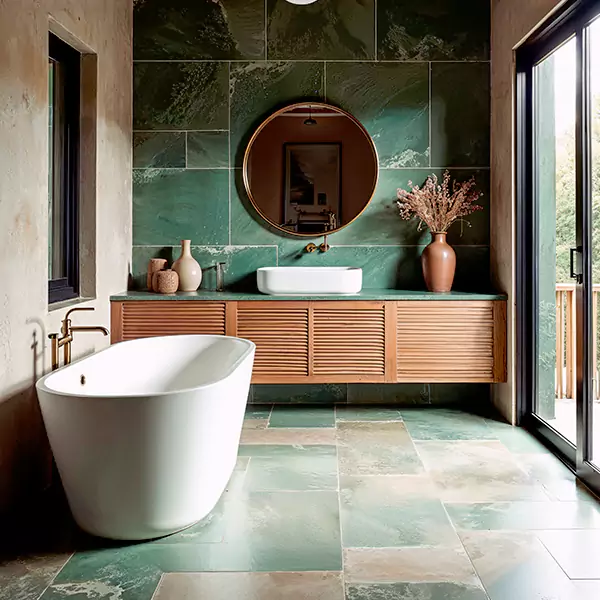 Rustic Bathroom Remodel in BonitaSprings, Florida