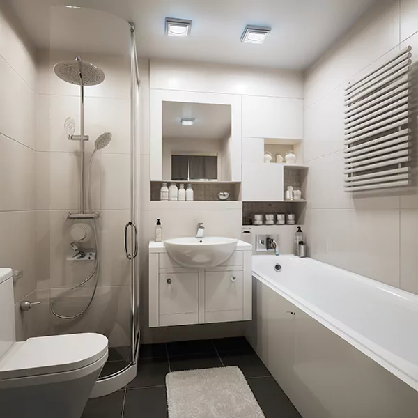 Simple Bathroom Remodel in BonitaSprings, Florida