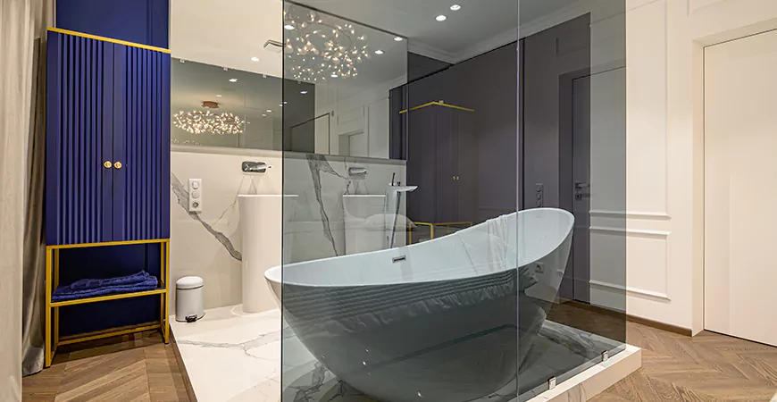 Westshore bath remodel in BonitaSprings, Florida
