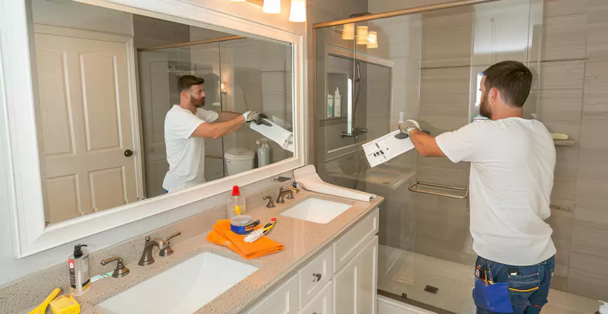 Simple Modern Bathroom Remodel in BonitaSprings
